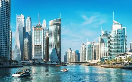 The city of Dubai