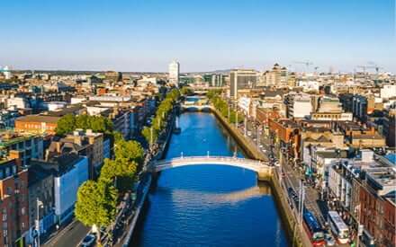 The city of Dublin