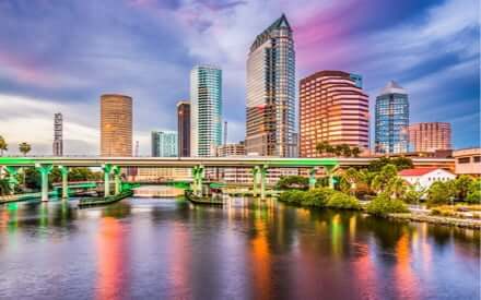 The city of Tampa