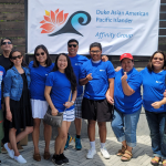 image of team members in Duke's asian american and pacific islander affinity group