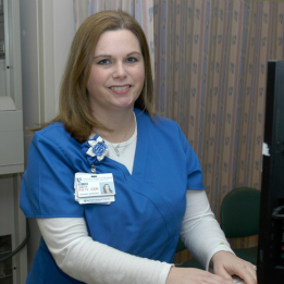 image of team member misty guerrero at desk