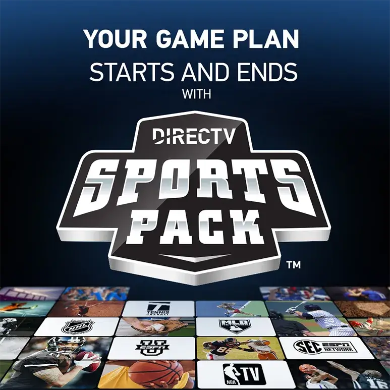 Your game plan starts and ends with DirecTV Sports Pack