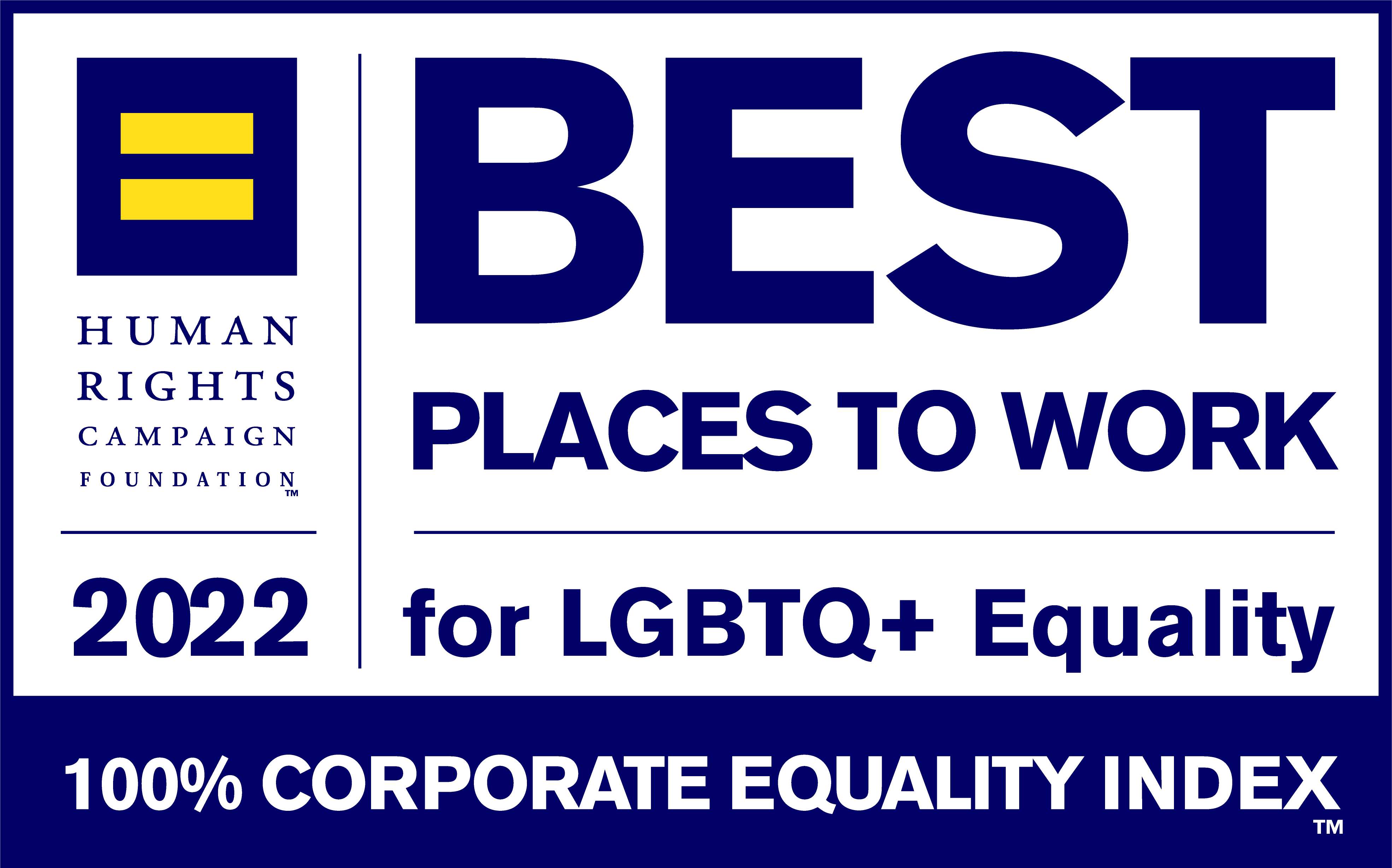 Best Places to Work for LGBTQ+ Equality 2022