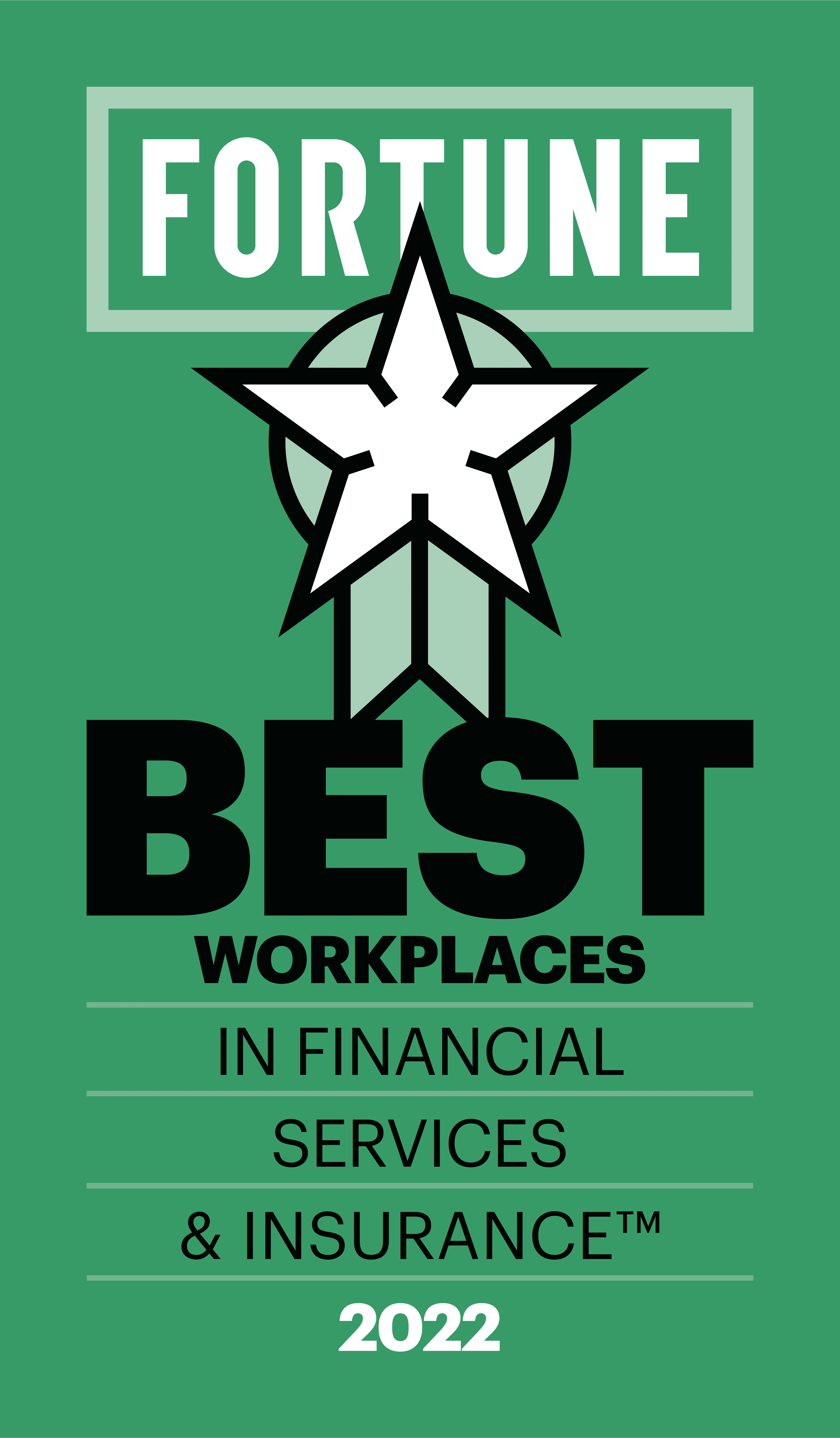 Fortune Best Workplaces in Financial Services and Insurance 2022