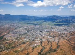 aerial view of Sierra Vista