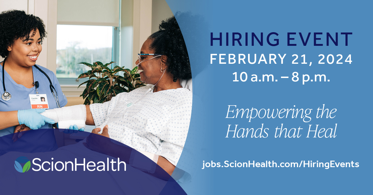 ScionHealth National Hiring Event
