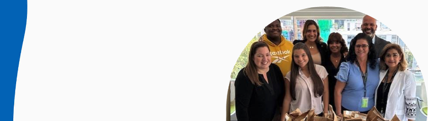 Two employees speaking