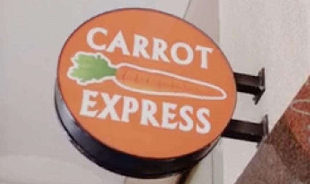 Carrot Express sign