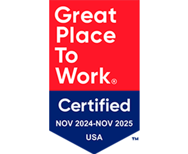 Great Place To Work - Certified, Nov 2024 to Nov 2025