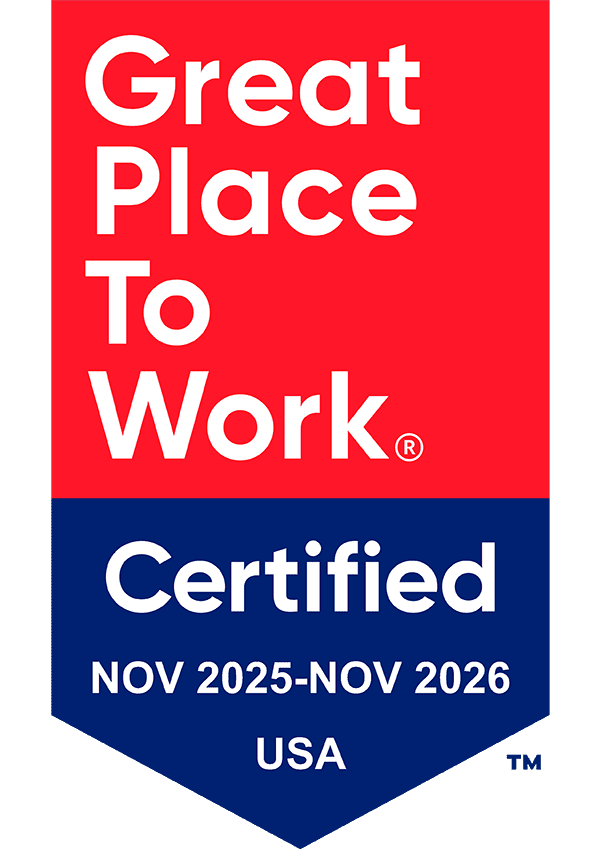 Great Place To Work - Certified, Nov 2024 to Nov 2025