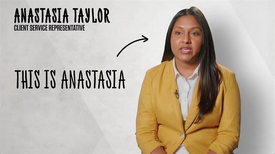 Anastasia Taylor, Client Service Representative