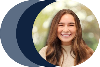 Female employee smiling