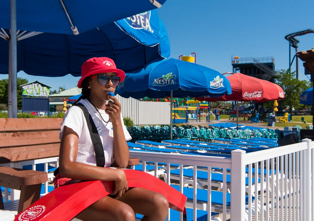 lifeguard on duty