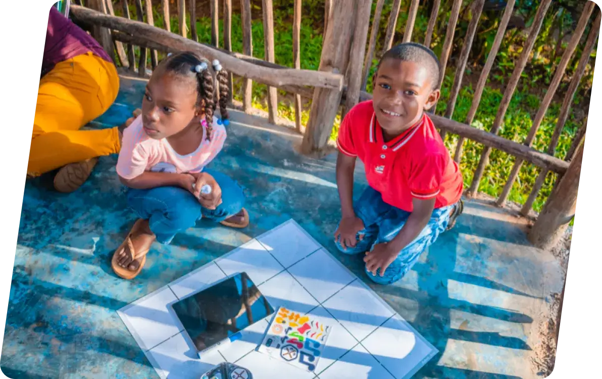 children playing