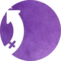 purple women graphic