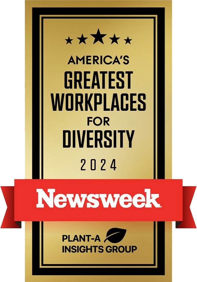 Award - Newsweek - America's Greatest Workplaces For Diversity 2024