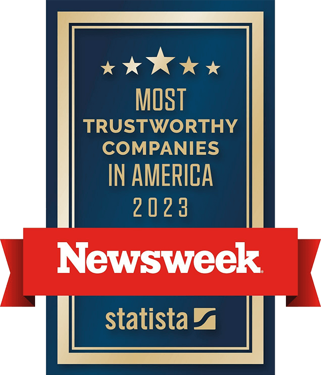 Award - Newsweek - Most Trustworthy Companies In America 2023