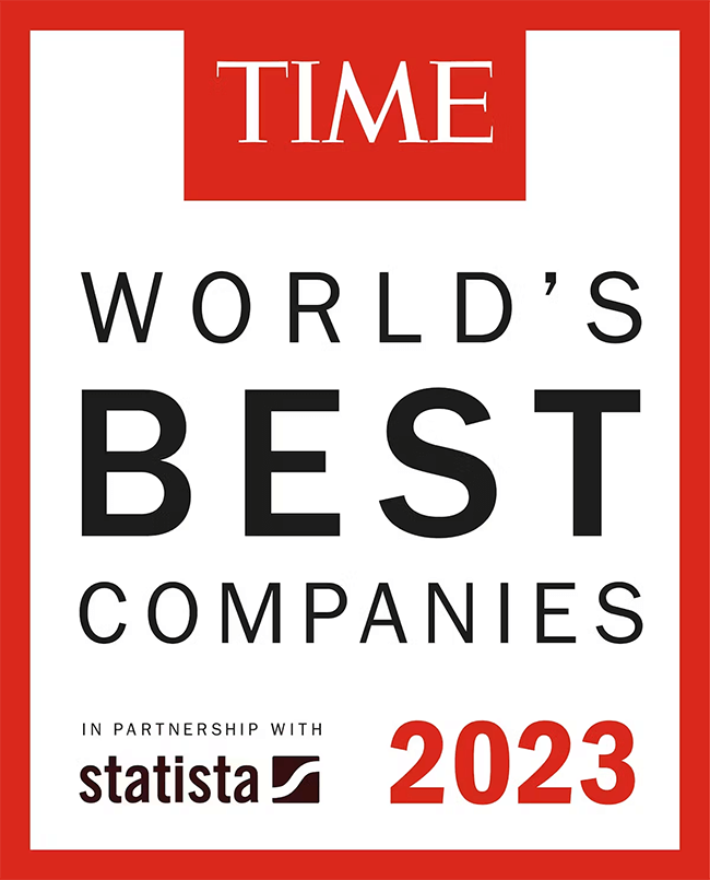 Award - Time - World's Best Companies 2023