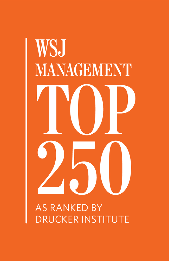 Award - WSJ Management Top 250