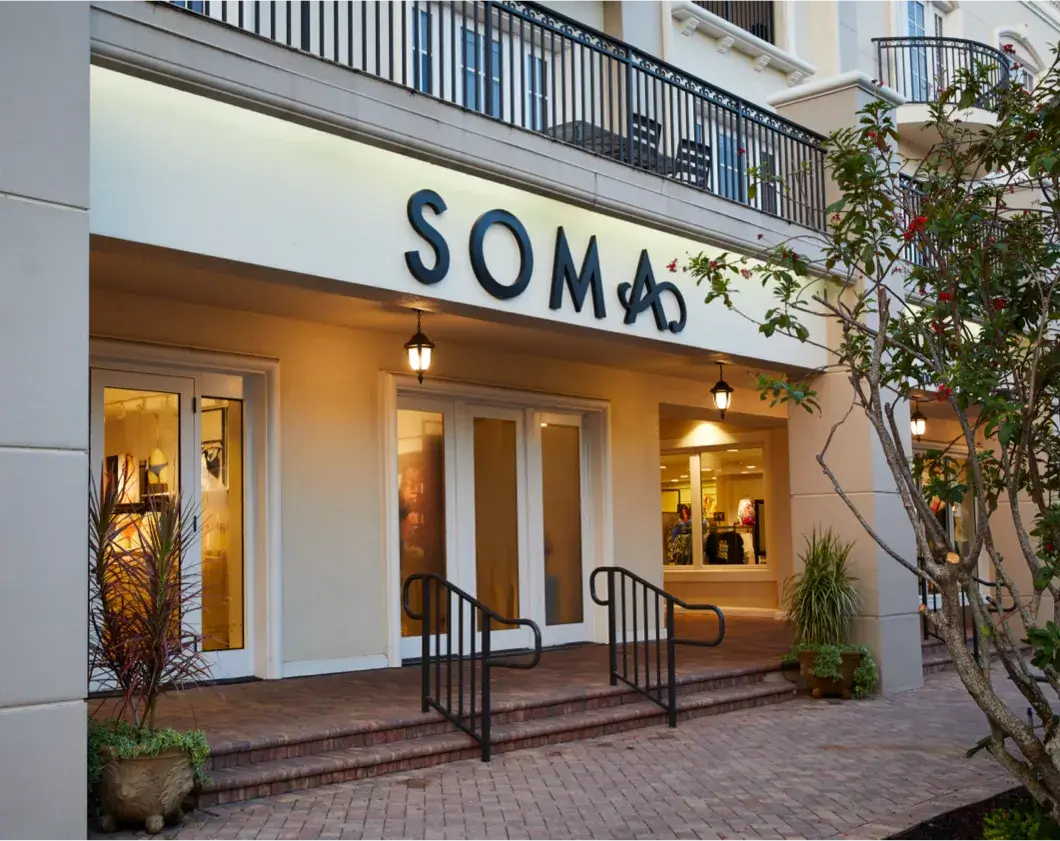 Exterior of Soma Boutique