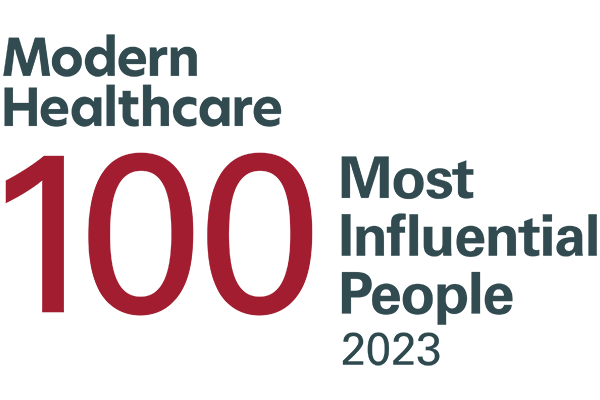 Modern Healthcare 100 Most Influential People in Healthcare award