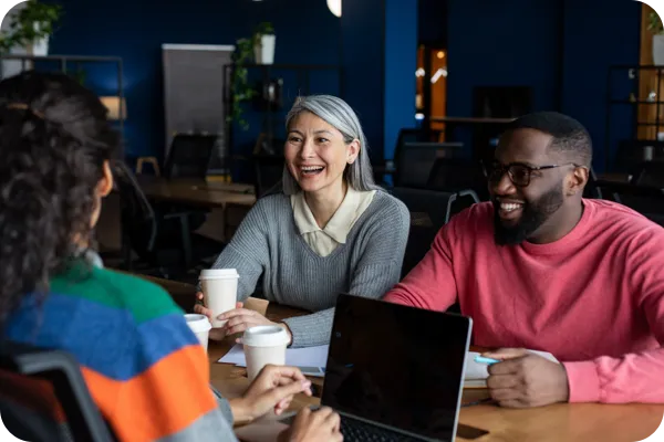 Illustration of woman with thought bubbles