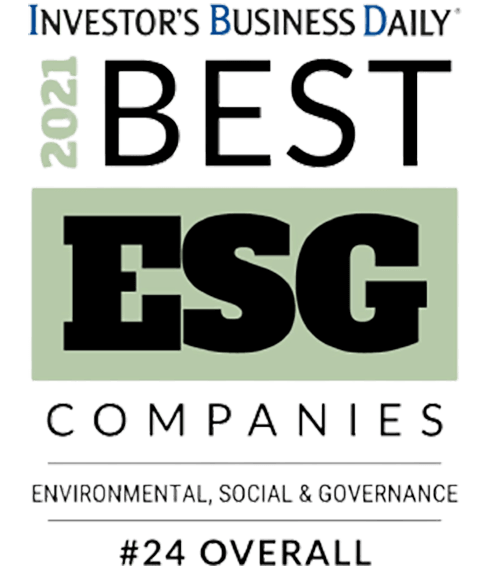 Investor's Business Daily - Best ESG Companies 2021
