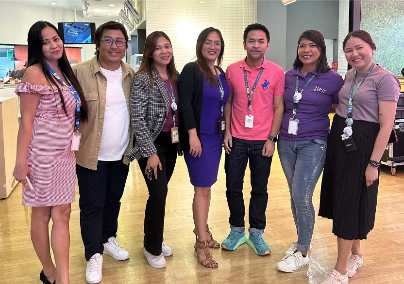 Group of TTEC employees.