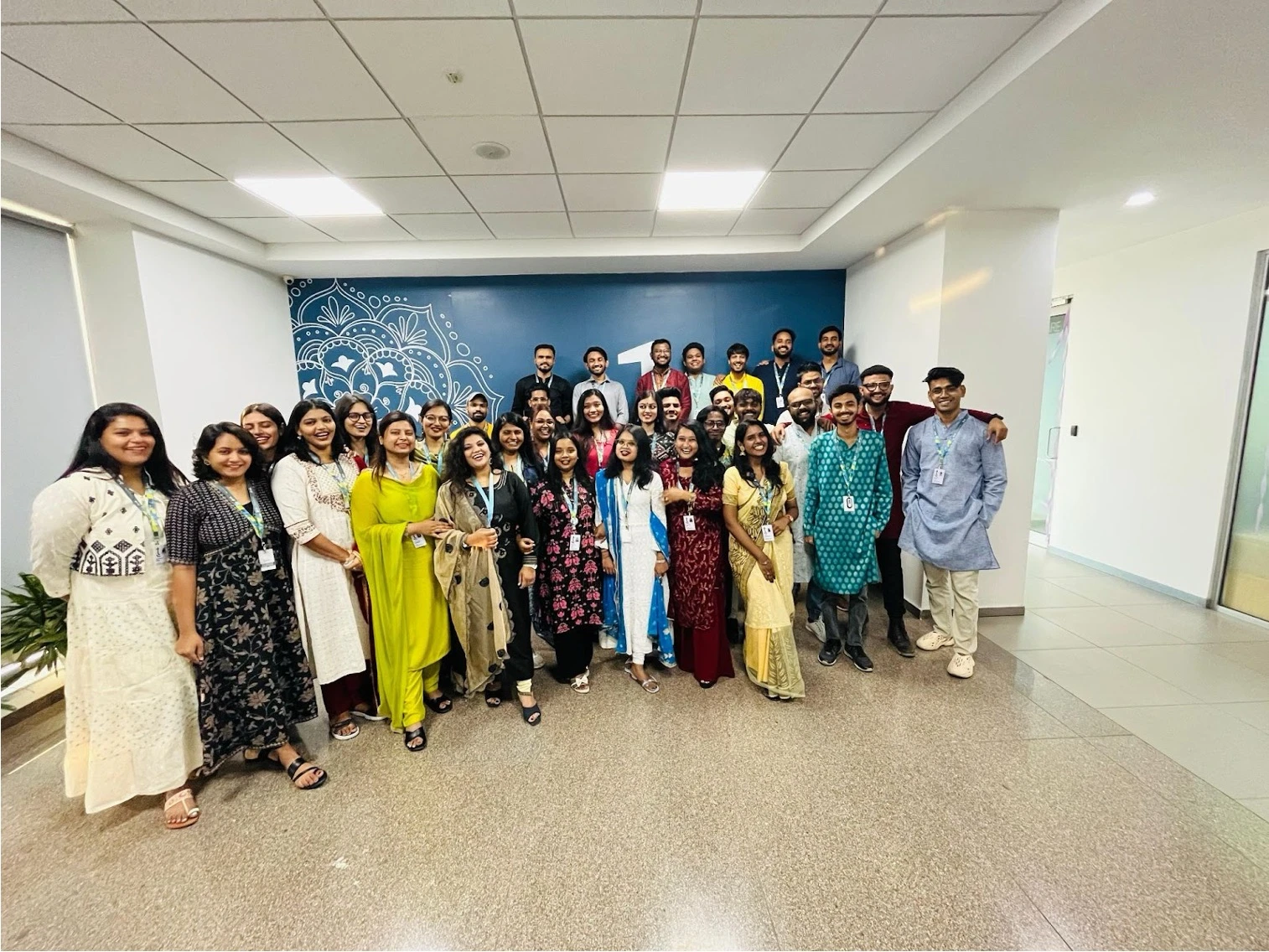 Group of TTEC employees.