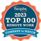 Flexjobs 2023 Top 100 Remote work company to watch