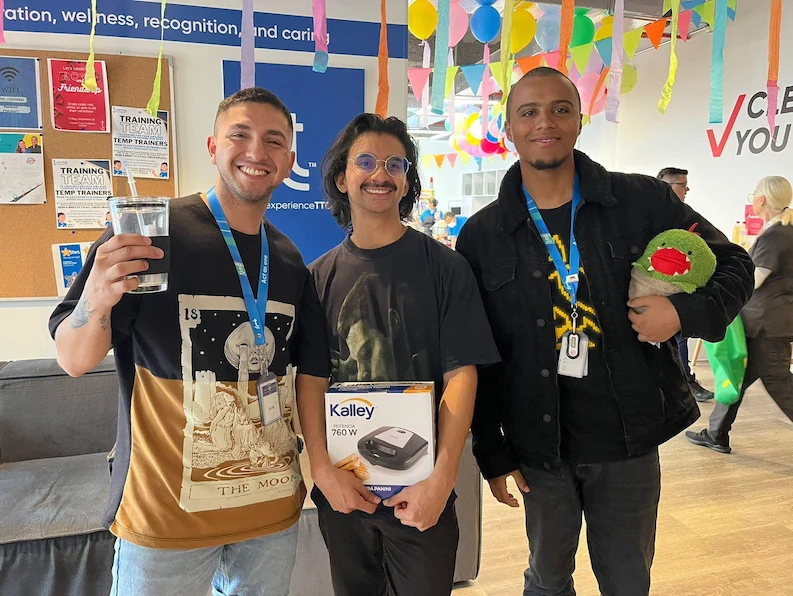 TTEC team members in Colombia