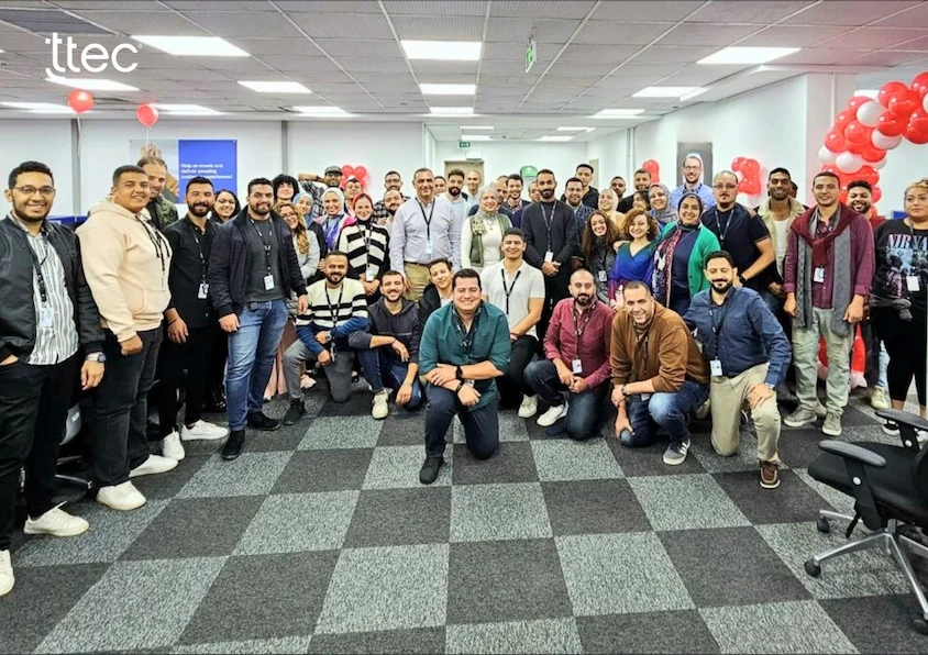 TTEC Egypt team photo