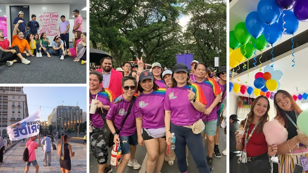 TTEC teams celebrating pride month