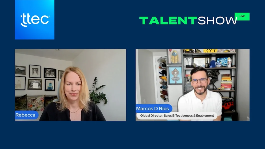 TTEC Talent Show hosted by Rebecca with guest Marcos D Rios