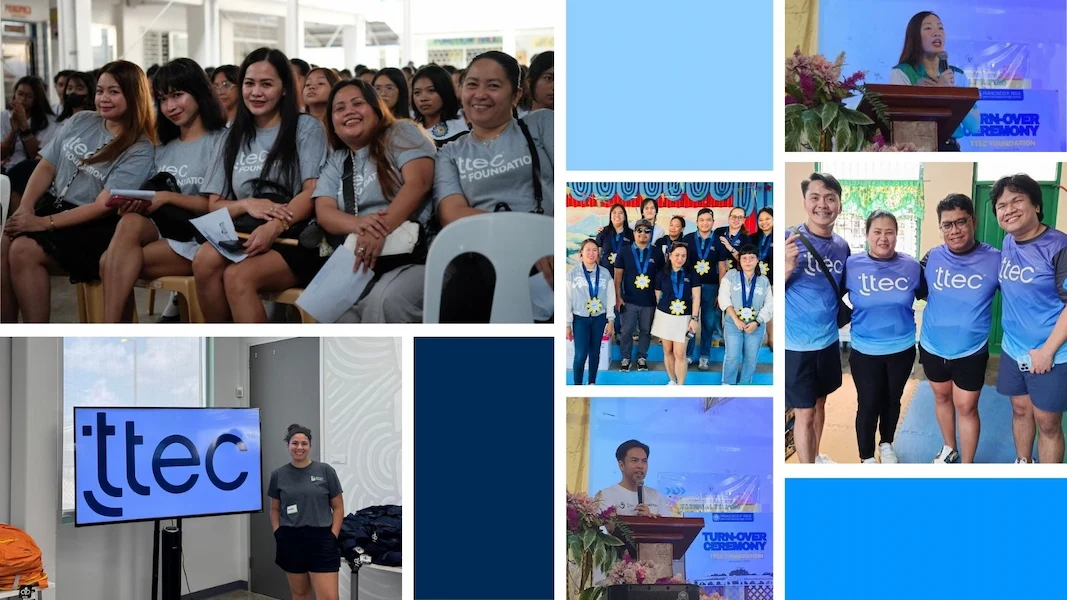 TTEC Foundation volunteers