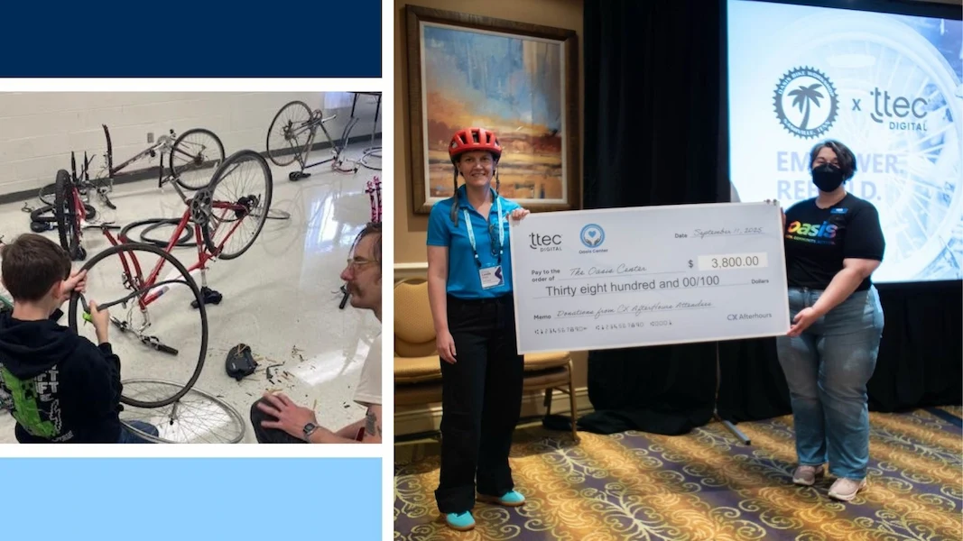 TTEC Foundation partnering with the Oasis Center