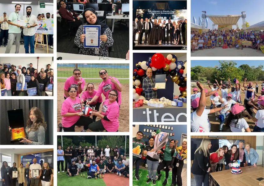 Global TTEC teams celebrating wins