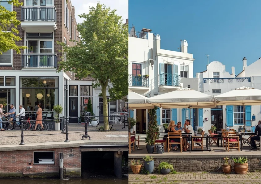 Netherlands and Greece