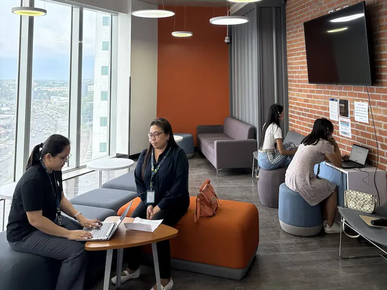 TTEC team in the office