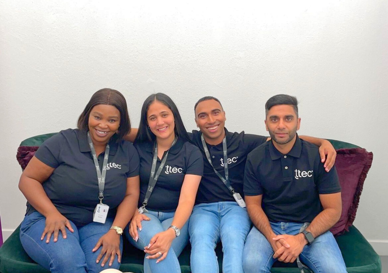 TTEC Cape town recruitment team group photo