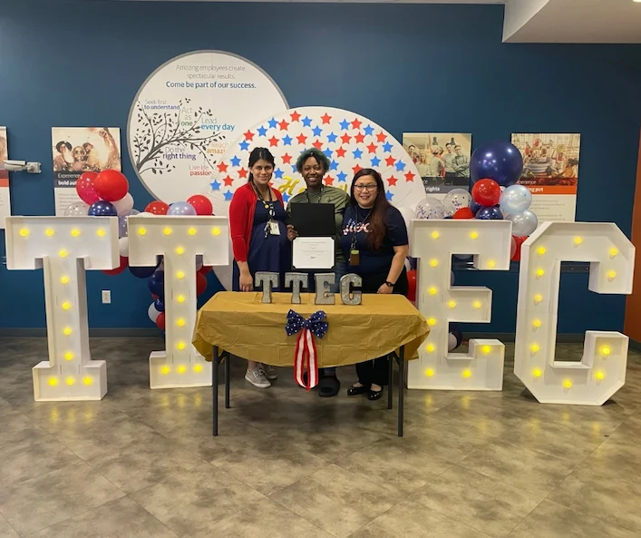 TTEC Veterans Day event