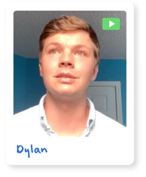 Polaroid image of TTEC intern named Dylan