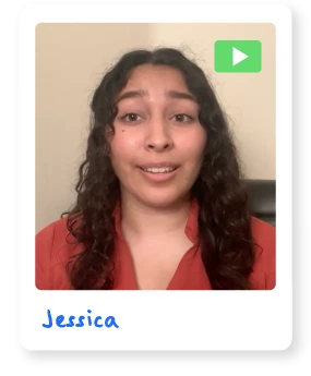 Polaroid image of TTEC intern named Jessica