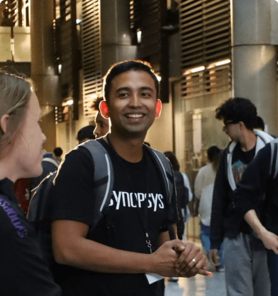Synopsys employee posing for a picture