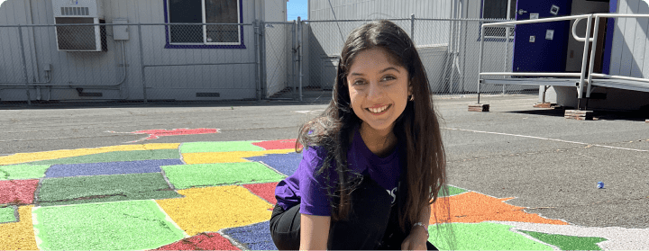 Synopsys employee painting