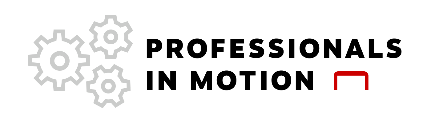 professionals in motion logo