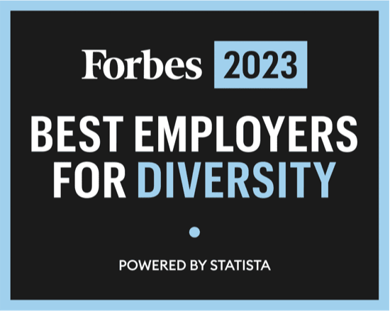 Forbes 2023 BEST EMPLOYERS FOR DIVERSITY 2023