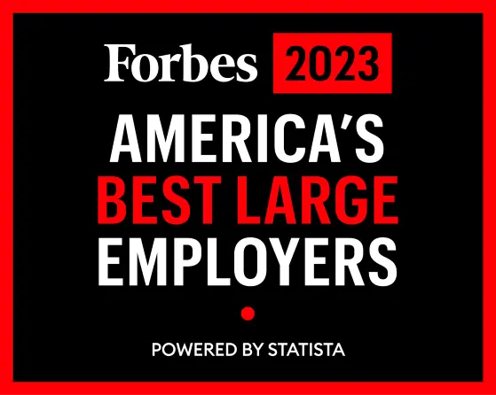 Forbes 2023 AMERICA'S BEST LARGE EMPLOYERS