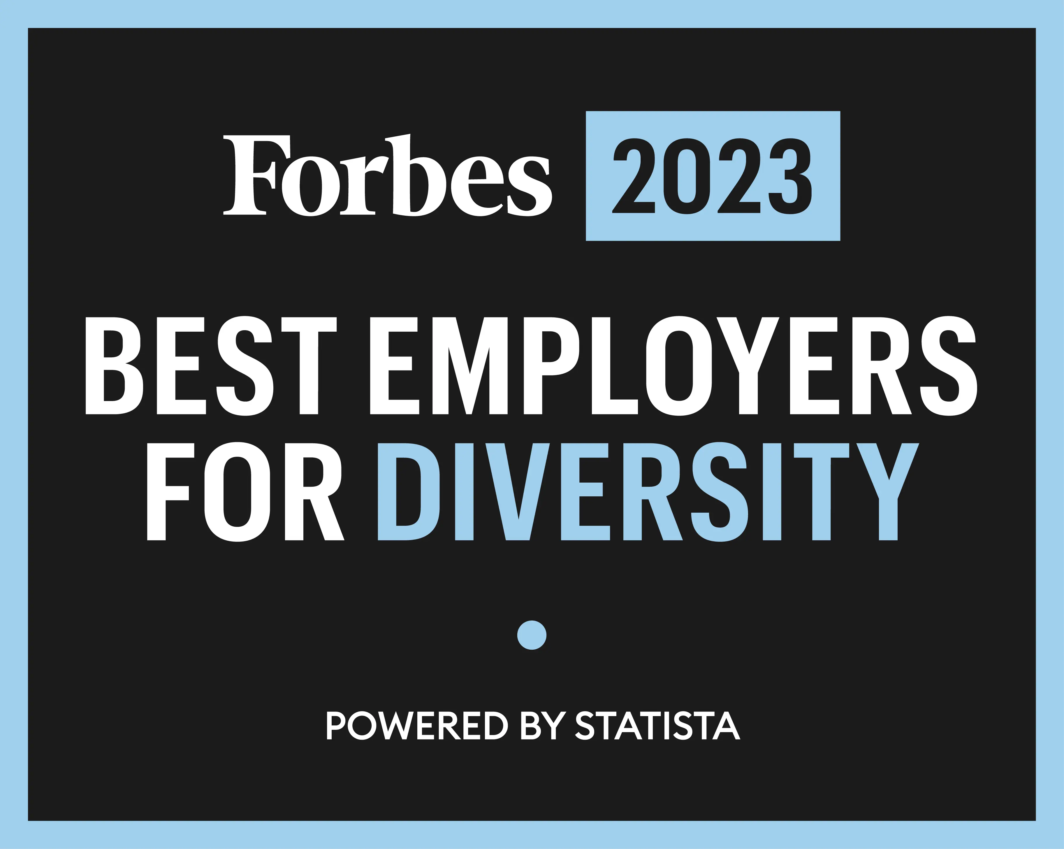 Forbes 2023 BEST EMPLOYERS FOR DIVERSITY 2023