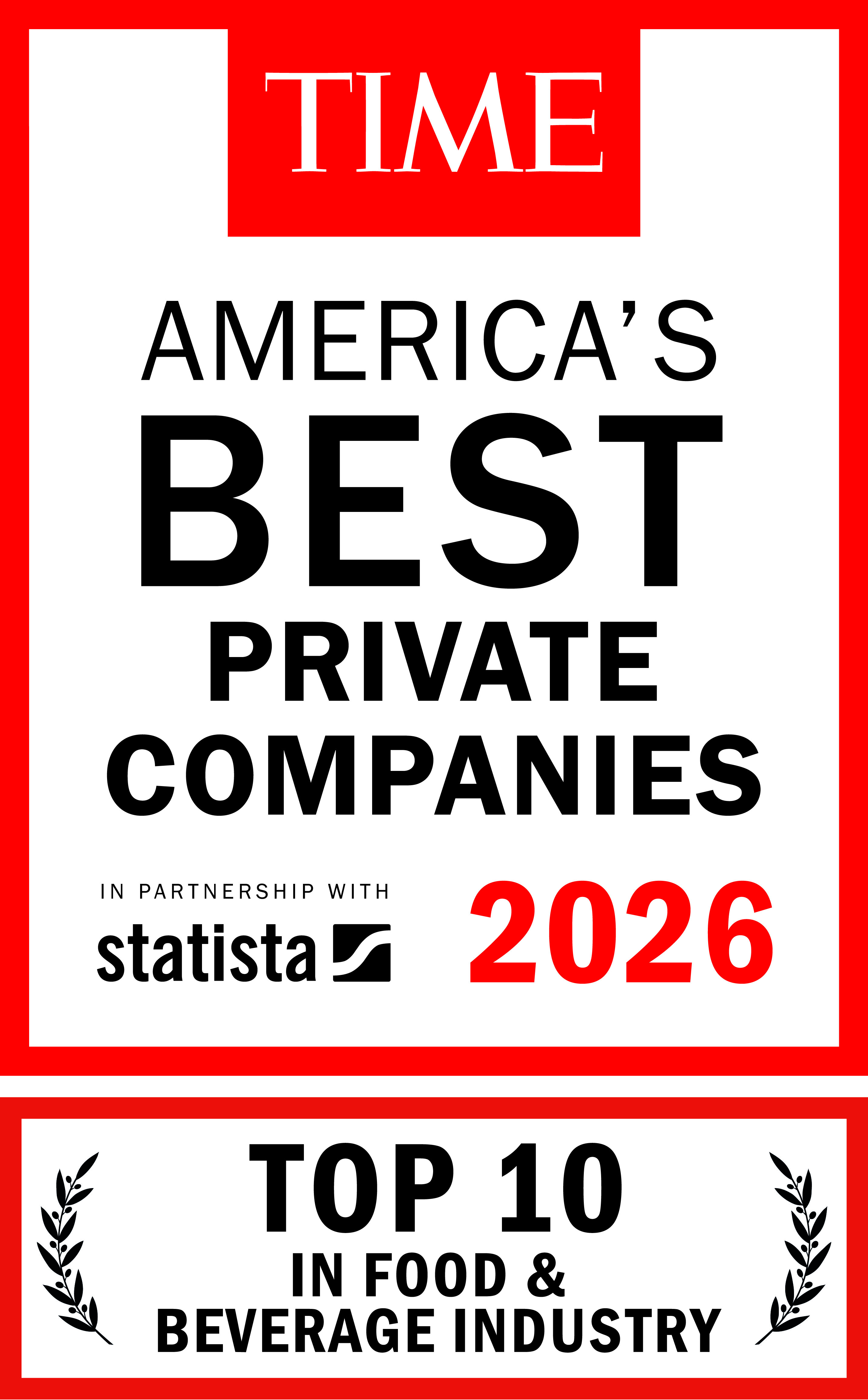 TIME America's Best Private Companies 2026 Top 10